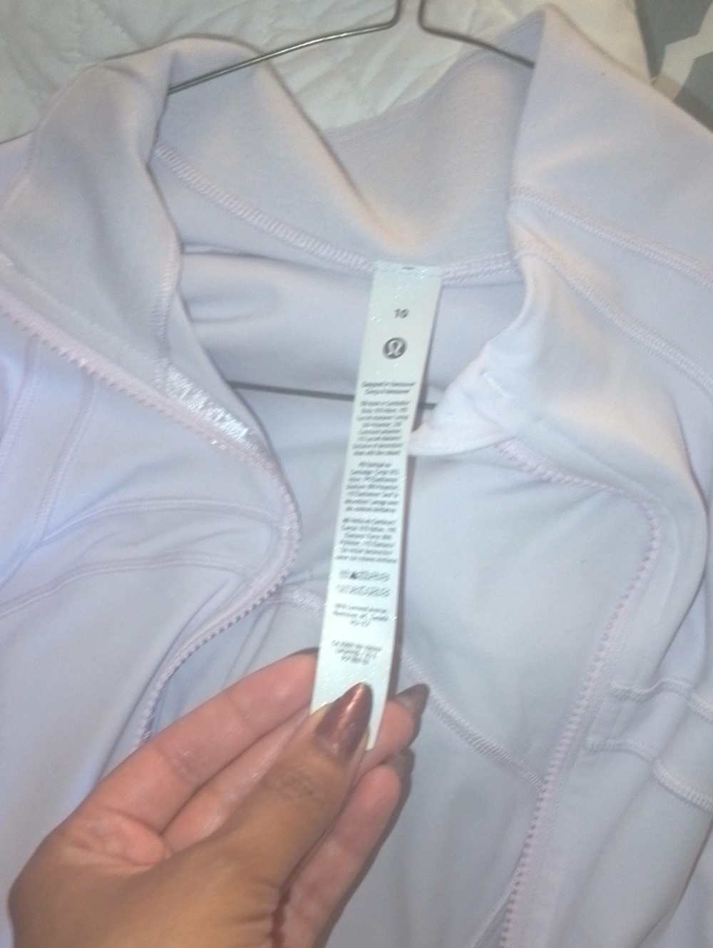 lululemon Light Pink Cropped Define Jacket - Picture 4 of 5